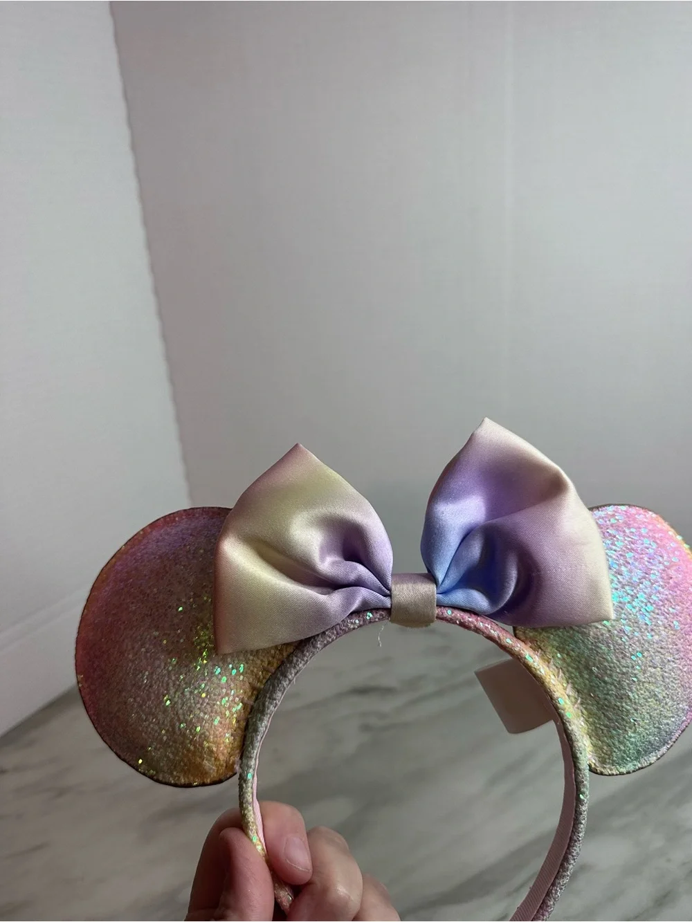Disney shimmery iridescent